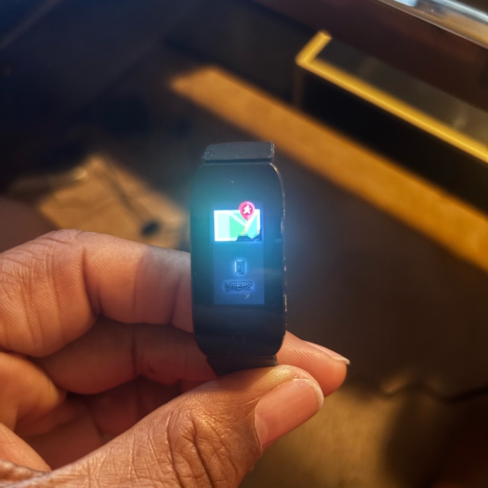 Fitbit Smartwatch – Vibrant Display Fitness Tracker with Charger